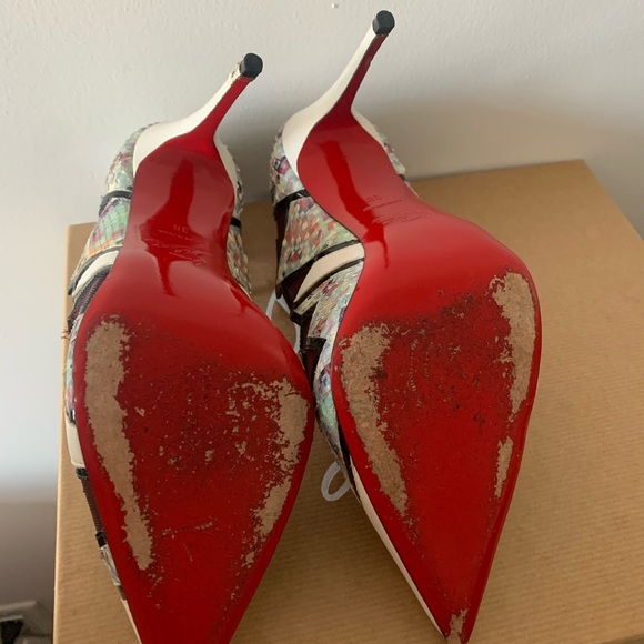 Christian Louboutin size: 38 Python Leather - Picture 7 of 11